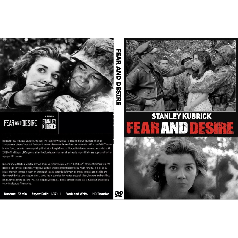 FEAR AND DESIRE (1953)American anti-war film directed, produced, and edited by Stanley Kubrick.