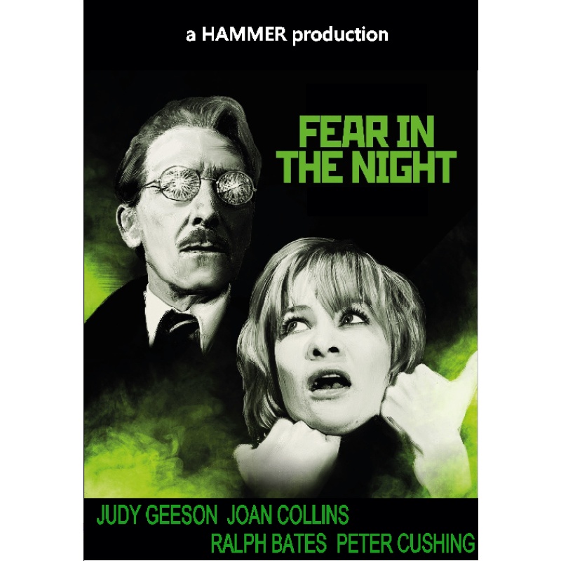 FEAR IN THE NIGHT (1972) Peter Cushing Judy Geeson Joan Collins Ralph Bates