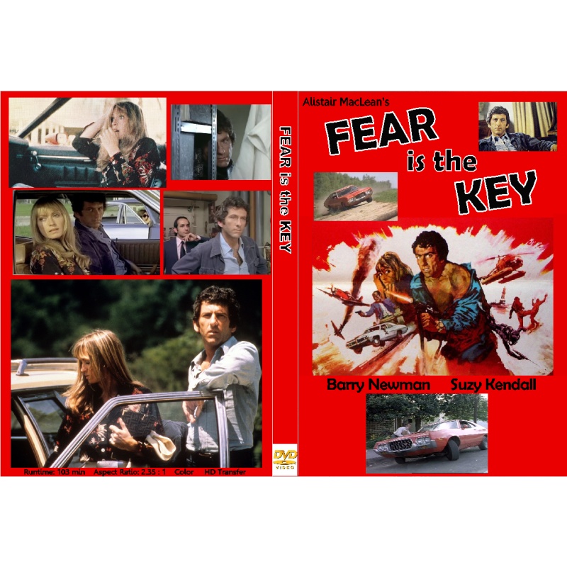 FEAR IS THE KEY (1972) Barry Newman Suzy Kendall Ben Kingsley