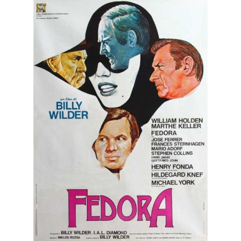 Fedora (1978)  William Holden, Marthe Keller, Hildegard Knef, José Ferrer,