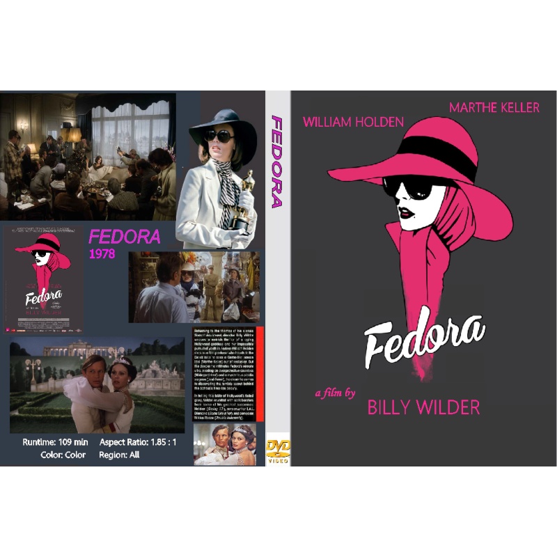 FEDORA (1978) William Holden Michael York Henry Fonda