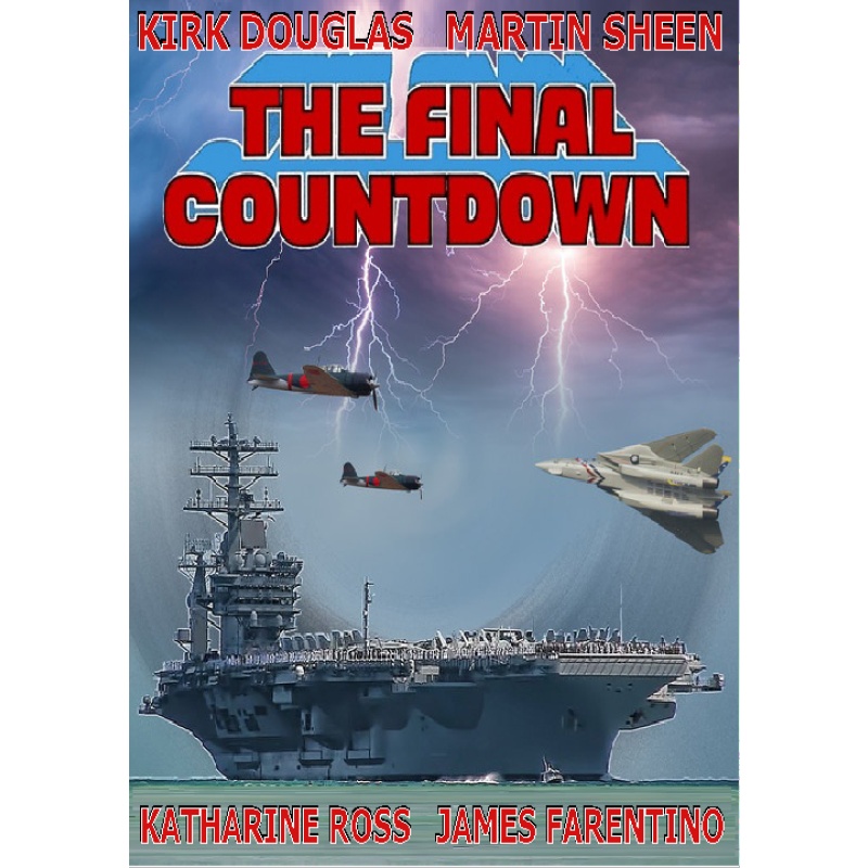 THE FINAL COUNTDOWN (1980) Kirk Douglas Martin Sheen Katharine Ross
