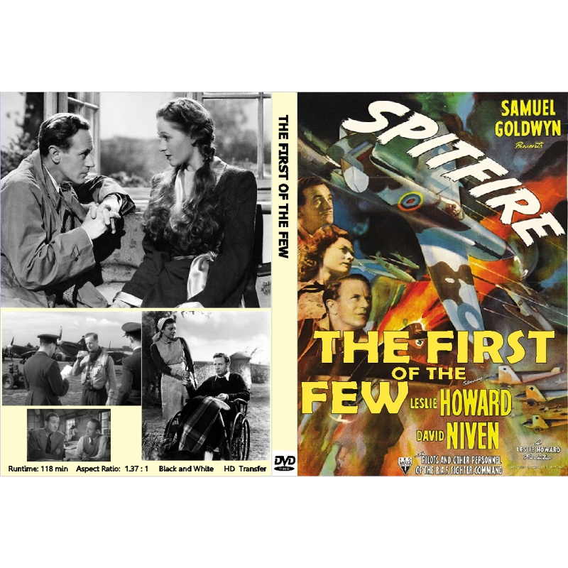 THE FIRST OF THE FEW (1942) David Niven Leslie Howard