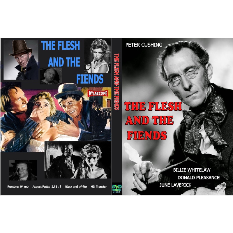 THE FLESH AND THE FIENDS (1960) Peter Cushing