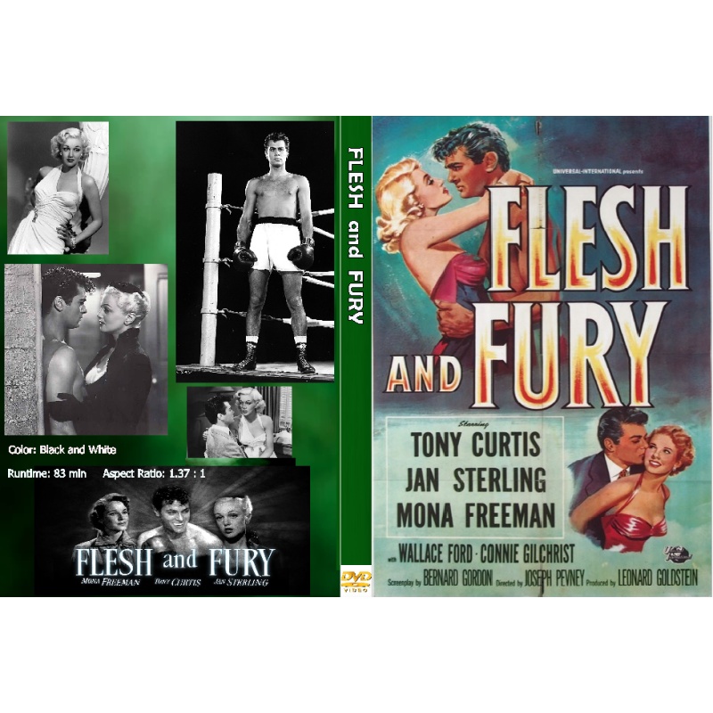 FLESH AND FURY (1952) Tony Curtis