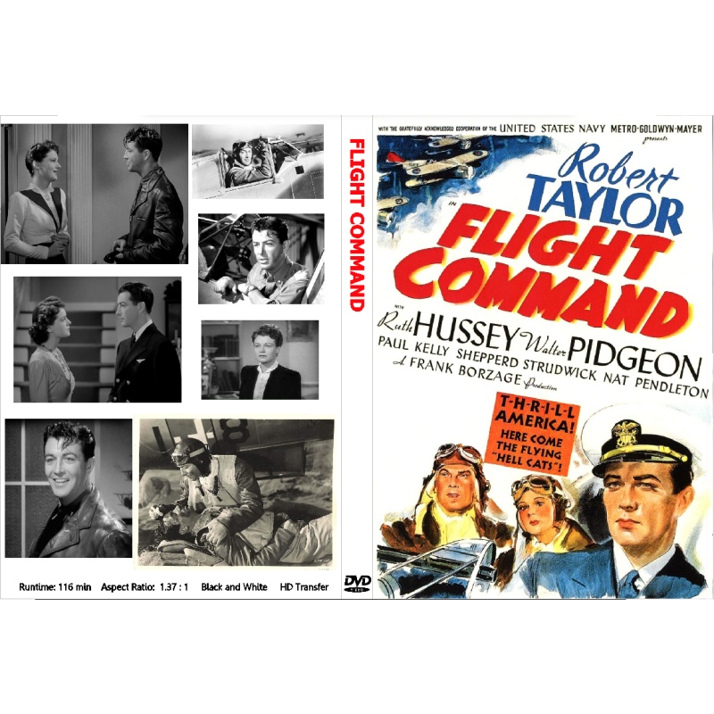 FLIGHT COMMAND (1940) Robert Taylor Walter Pidgeon