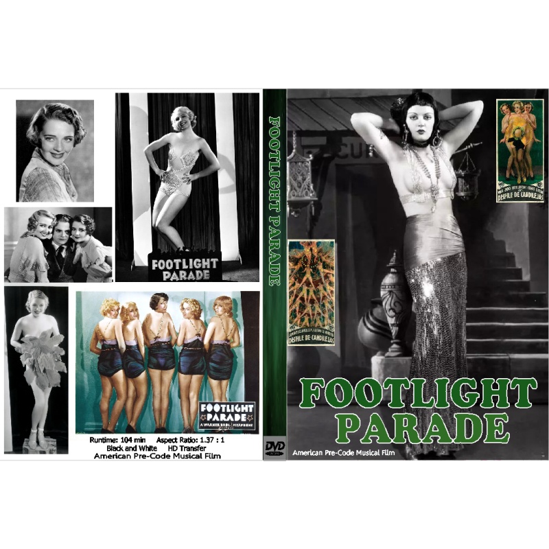 FOOTLIGHT PARADE (1933) James Cagney Joan Blondell Ruby Keeler Dick Powell Busby Berkeley