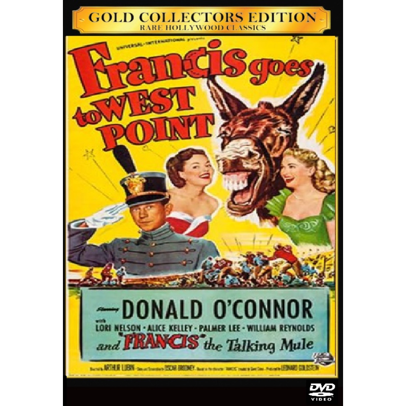 Francis Goes to West Point (1952) - Donald O'Connor - Lori Nelson - Alice Kelley - DVD (All Region)