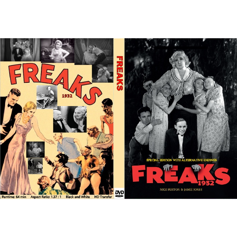 FREAKS (1932) Special Edition with alternative endings
