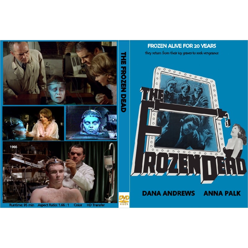 THE FROZEN DEAD (1967) Dana Andrews Anna Palk