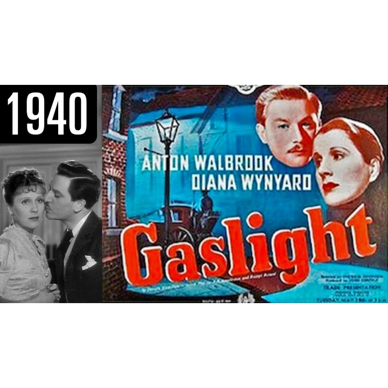 Gaslight (1940)   Anton Walbrook, Diana Wynyard, Frank Pettingell