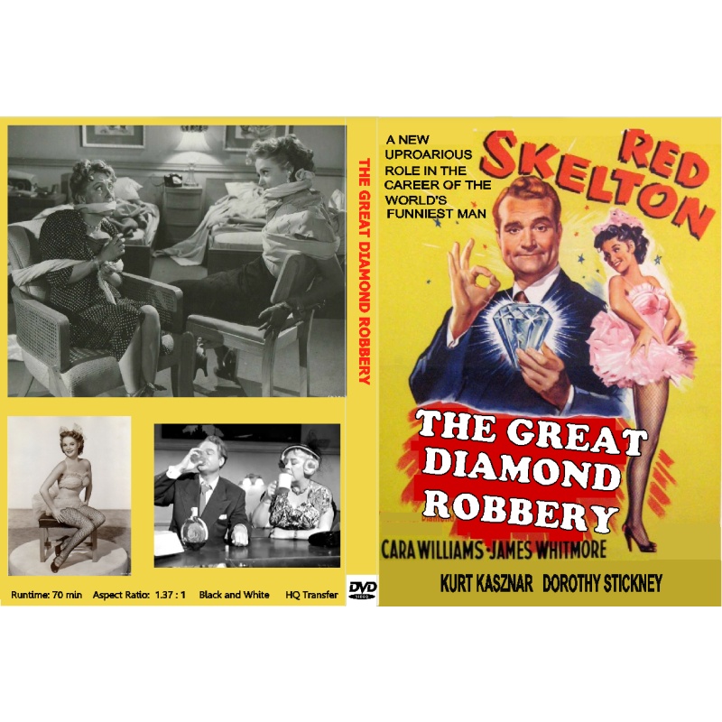 THE GREAT DIAMOND ROBBERY (1954) Red Skelton