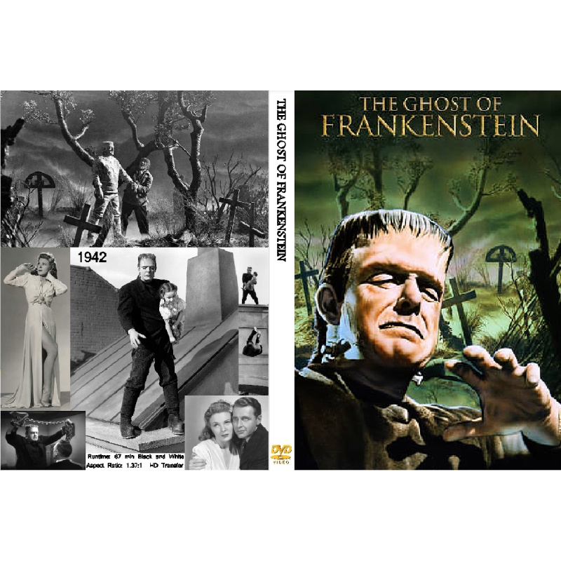 THE GHOST OF FRANKENSTEIN (1942) Boris Karloff Bela Lugosi