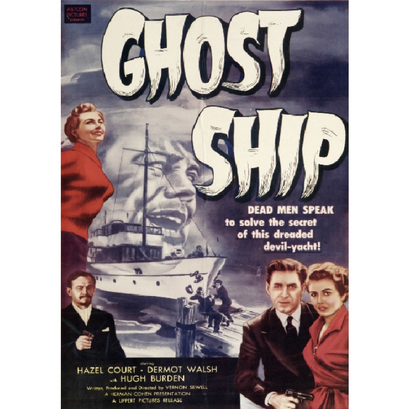 GHOST SHIP (1952) Hazel Court Dermot Walsh