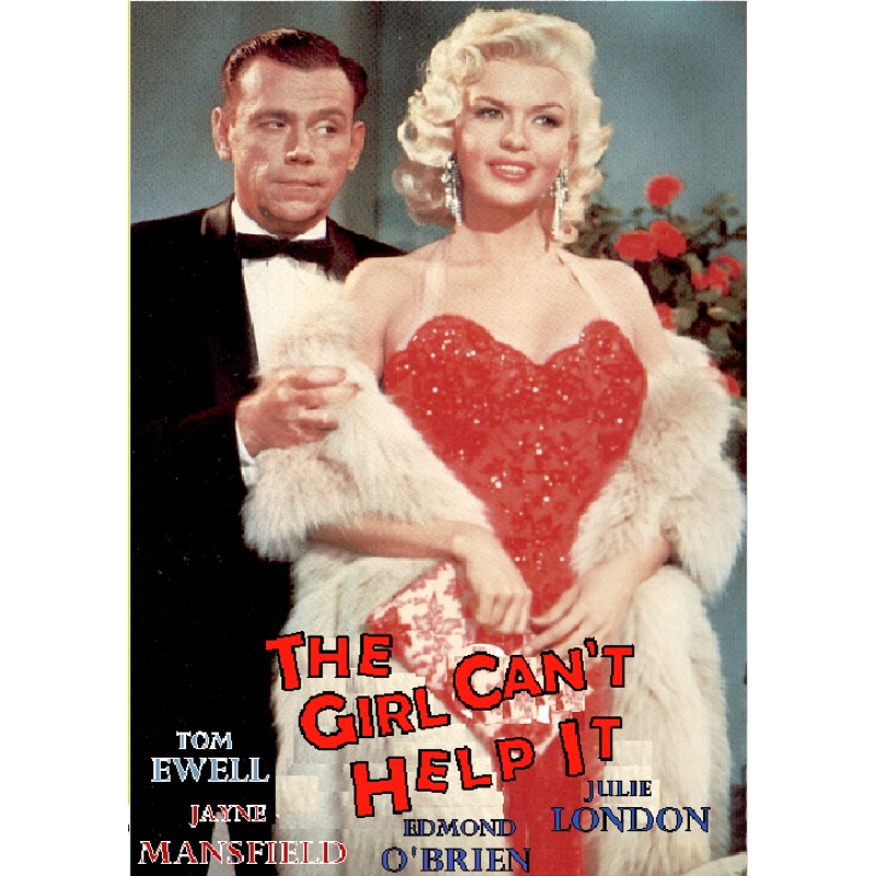THE GIRL CAN'T HELP IT (1956) Jayne Mansfield Tom Ewell Julie London Edmod O'Brien
