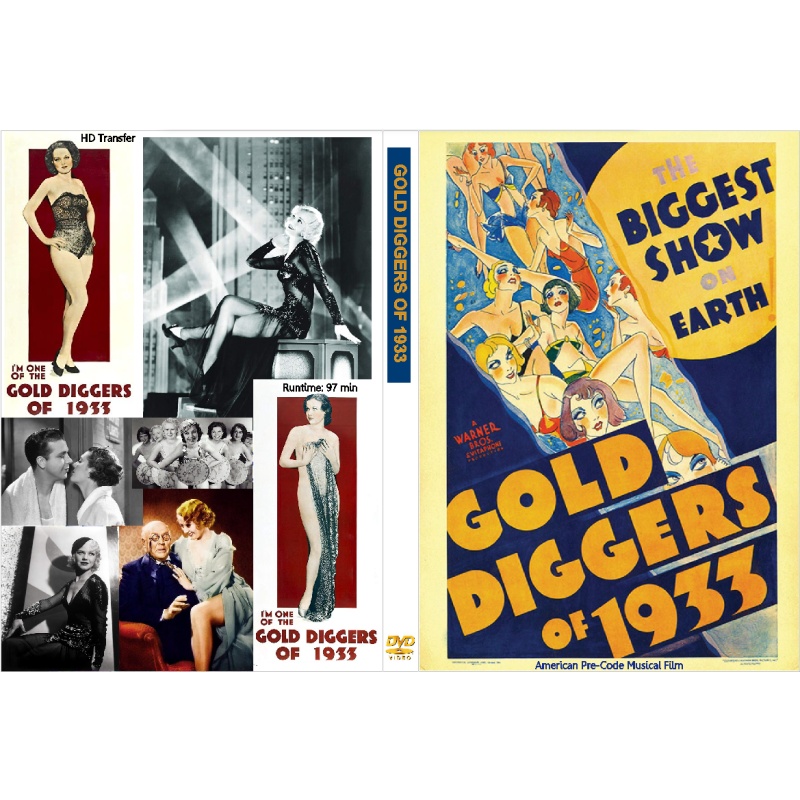 GOLD DIGGERS 0F 1933 (1933) Dick Powell Joan Blondell Ruby Keeler