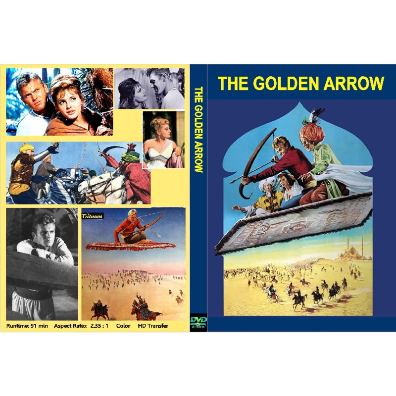 THE GOLDEN ARROW (1962) Tab Hunter