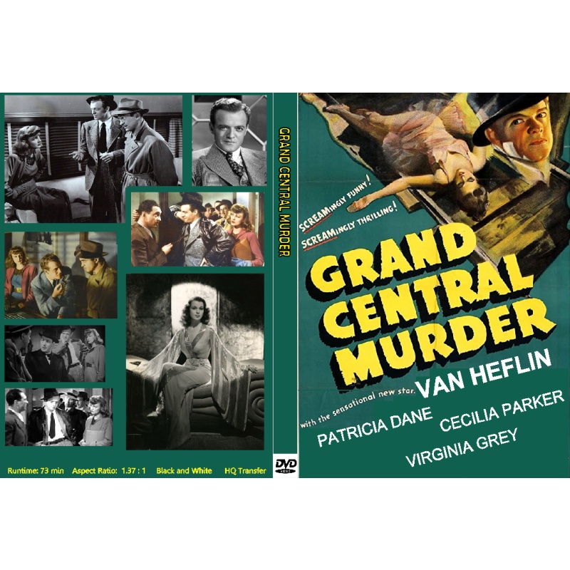GRAND CENTRAL MURDER (1942) Van Heflin Tom Conway Virginia Grey