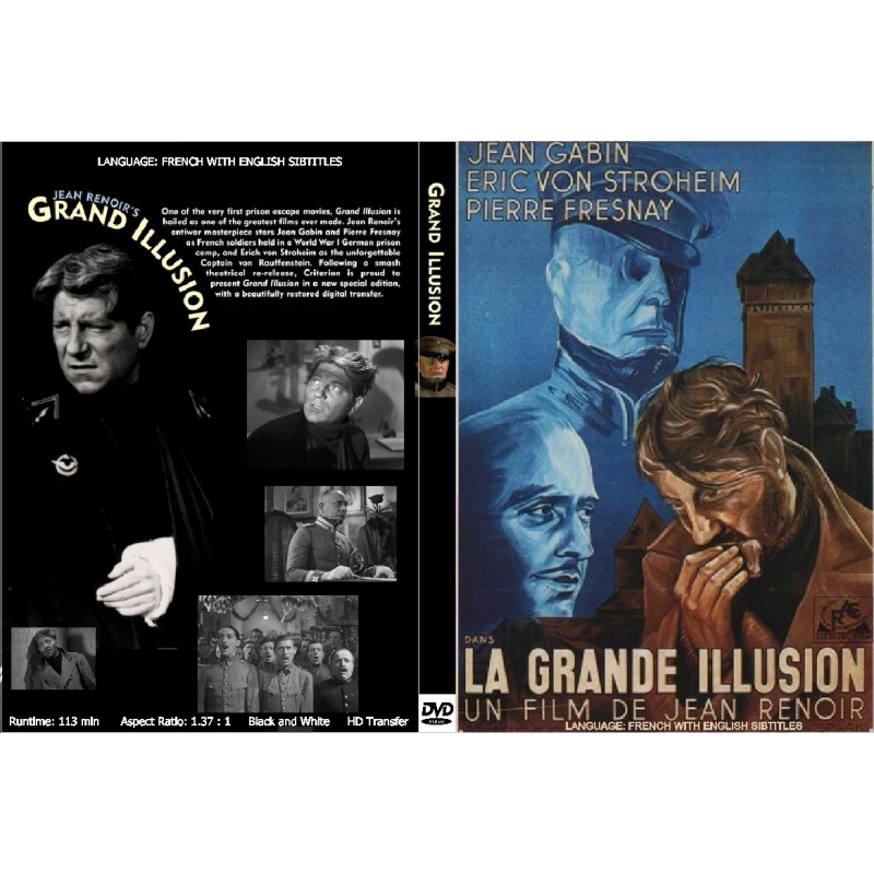 THE GRAND ILLUSION (1937) FRENCH war film with ENG subs