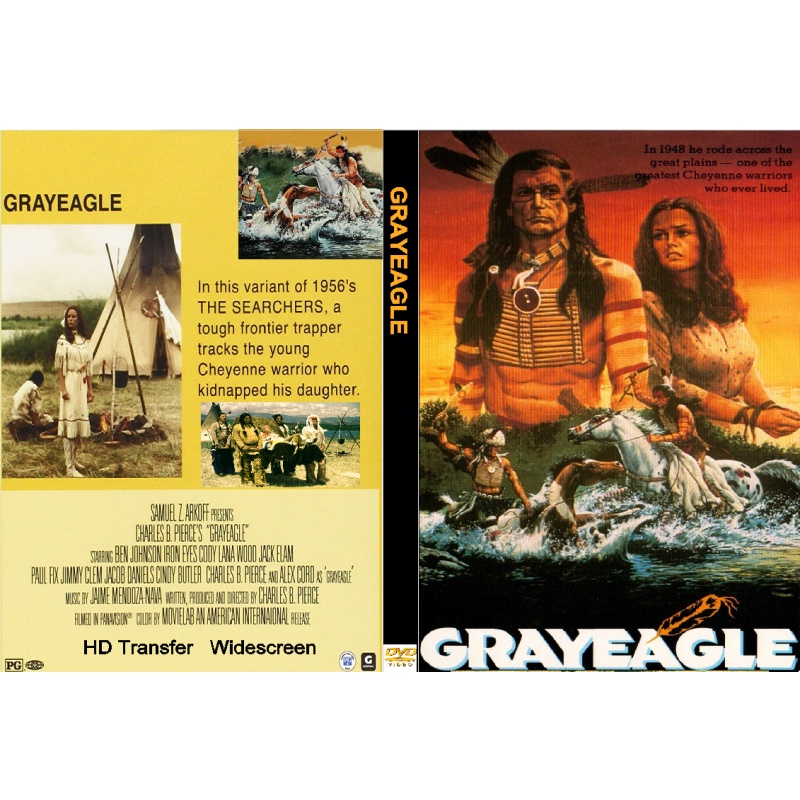 GRAYEAGLE (1977) Jack Elam Lana Wood Ben Johnson Iron Eyes Cody