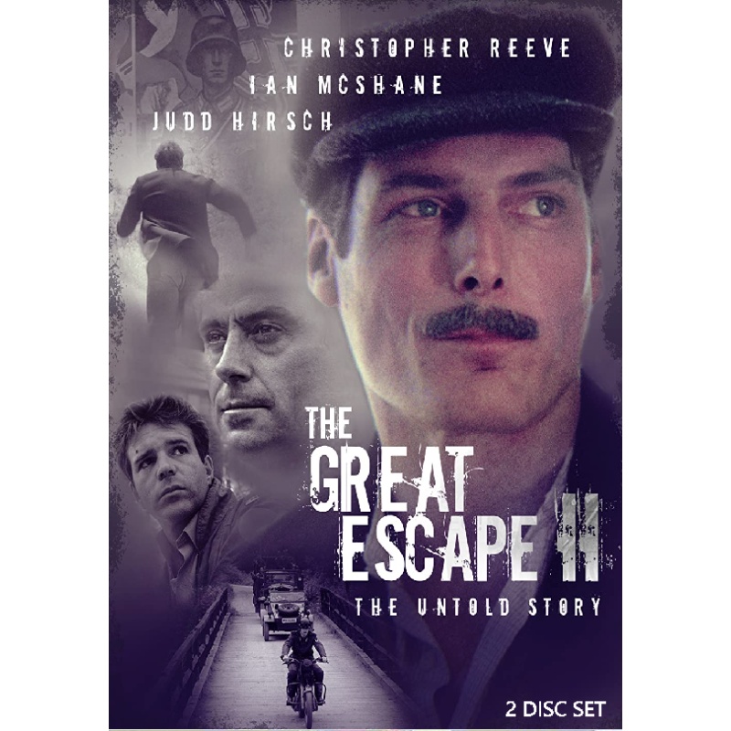 THE GREAT ESCAPE II THE UNTOLD STORY (1988) Christopher Reeve Ian McShane Donald Pleasance