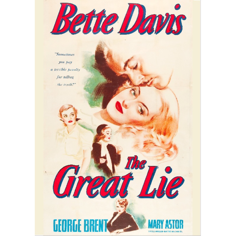 THE GREAT LIE (1941) George Brent Bette Davis Mary Astor