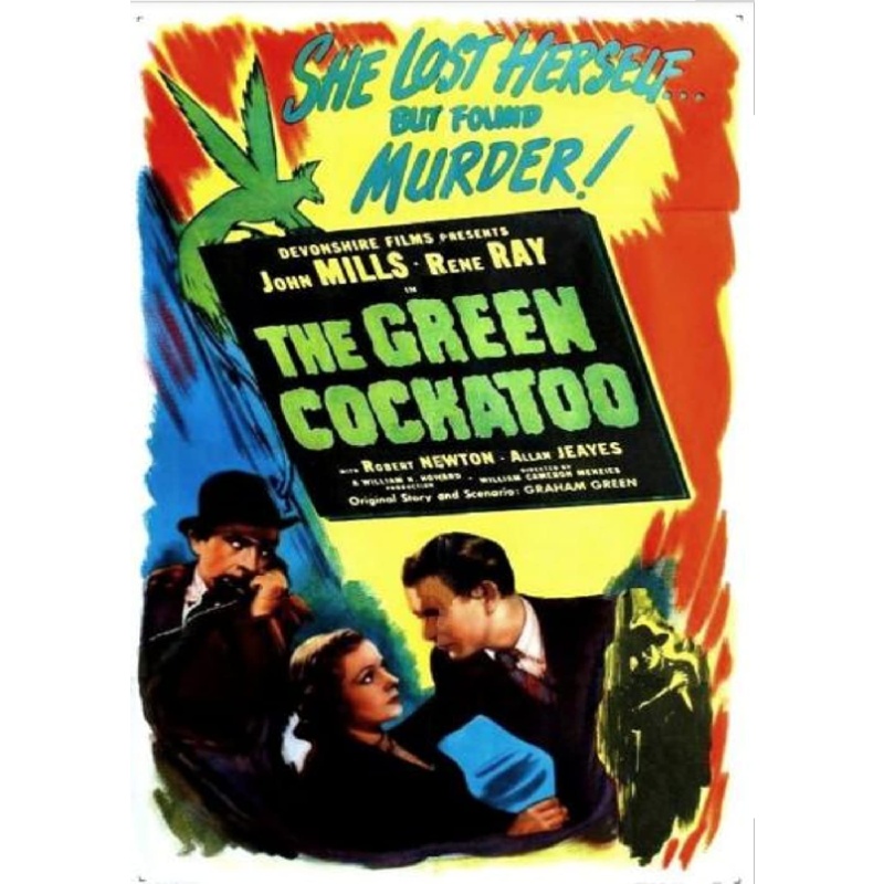 THE GREEN COCKATOO (1937) Rene Ray Robert Newton John Mills
