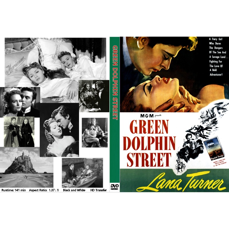 GREEN DOLPHIN STREET (1947) Van Heflin Lana Turner Donna Reed