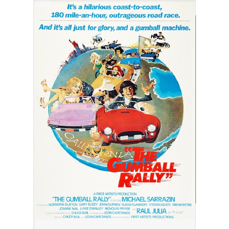 THE GUMBALL RALLY (1976) Michael Sarrazin