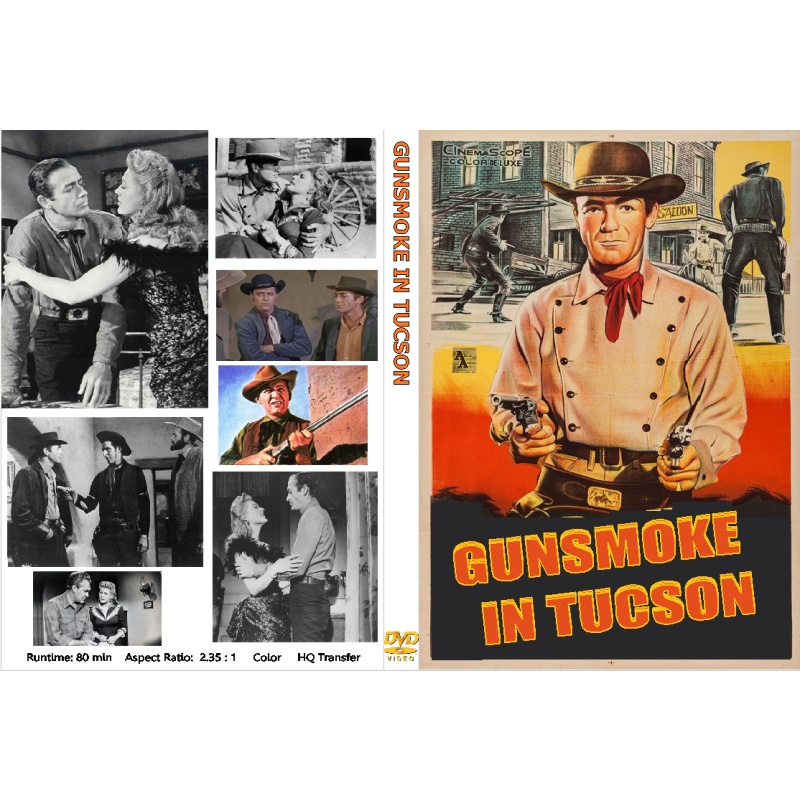 GUNSMOKE IN TUCSON (1958) Forrest Tucker