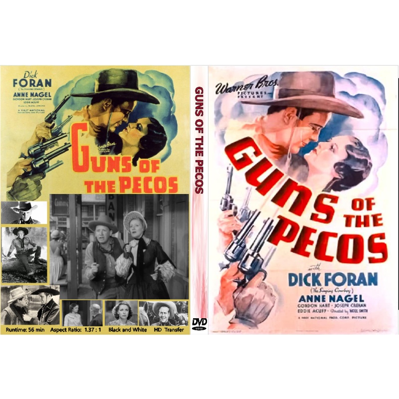 GUNS OF THE PECOS (1937) Dick Foran Anne Nagel