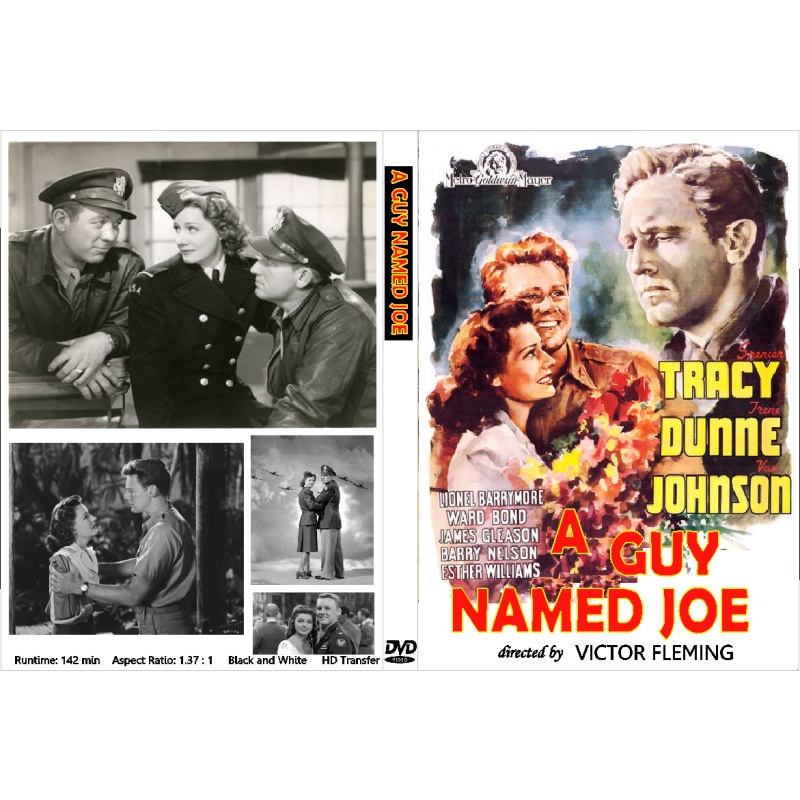 A GUY NAMED JOE (1943) Spencer Tracy Van Johnson Lionel Barrymore Irene Dunne