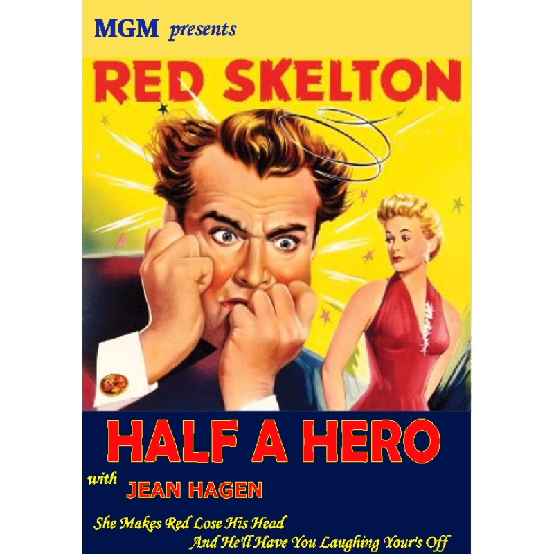HALF A HERO (1953) Red Skelton Jean Hagen