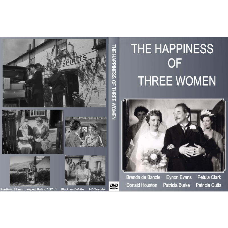 THE HAPPINESS OF THREE WOMEN (1954) Petula Clark Donald Houston Brenda De Banzie