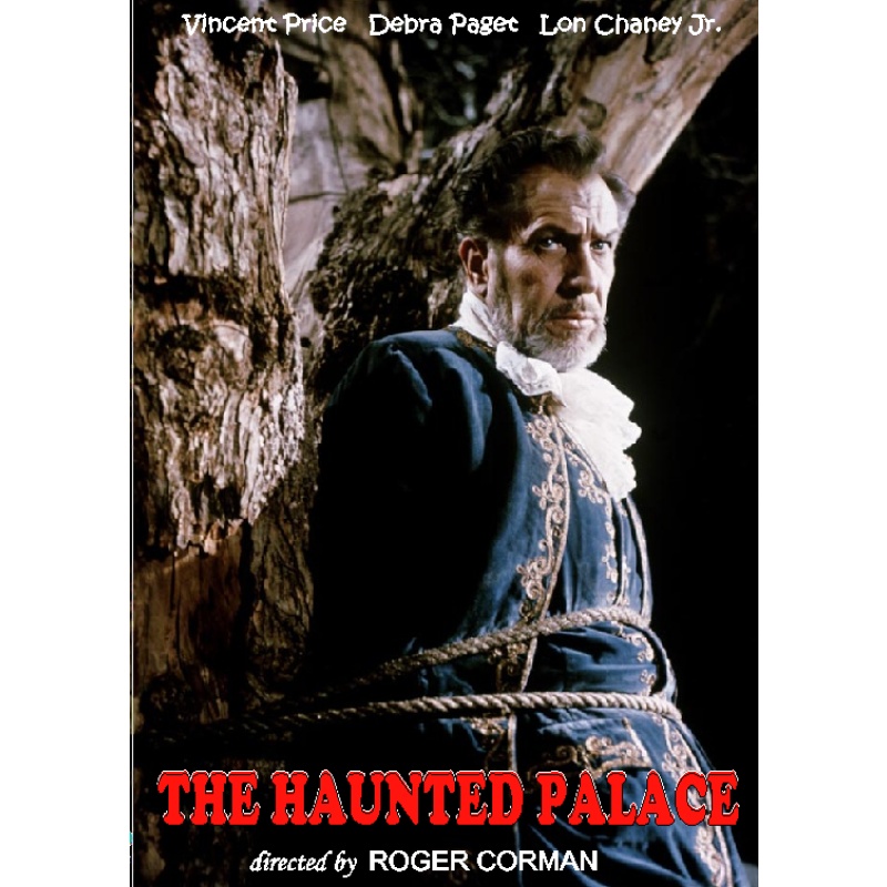 THE HAUNTED PALACE (1963) Vincent Price Debra Paget Lon Chaney Jr.