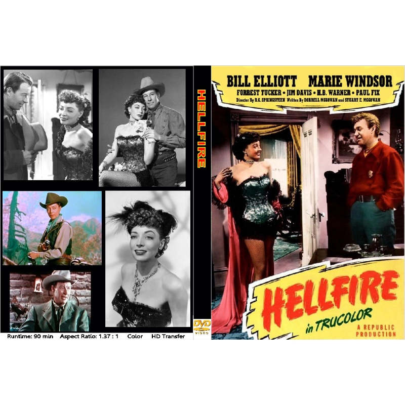 HELLFIRE (1949) Bill Elliott Marie Windsor Jim Davis