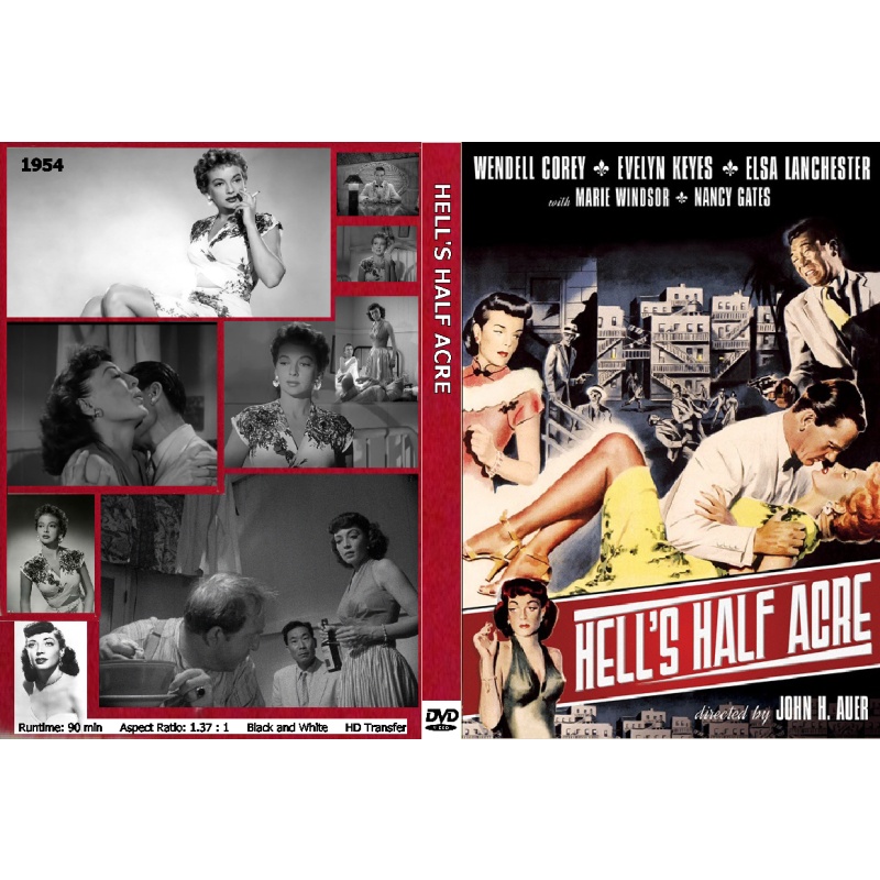 HELL'S HALF ACRE (1954) Wendell Corey Marie Windsor