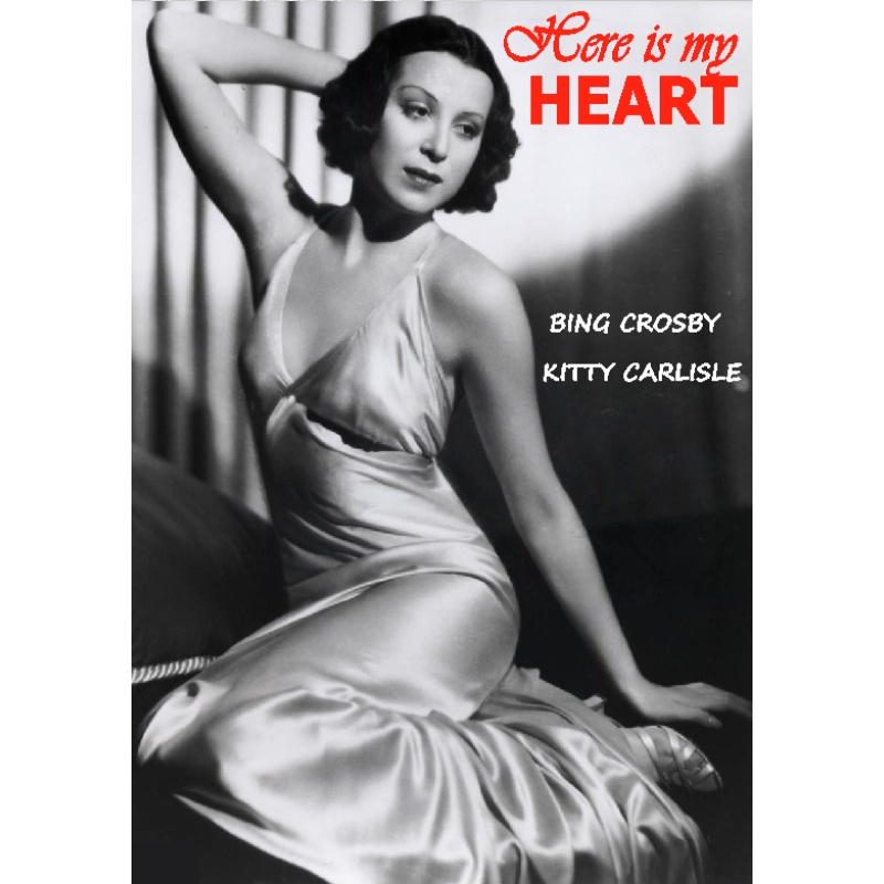 HERE IS MY HEART (1934) Bing Crosby Kitty Carlisle