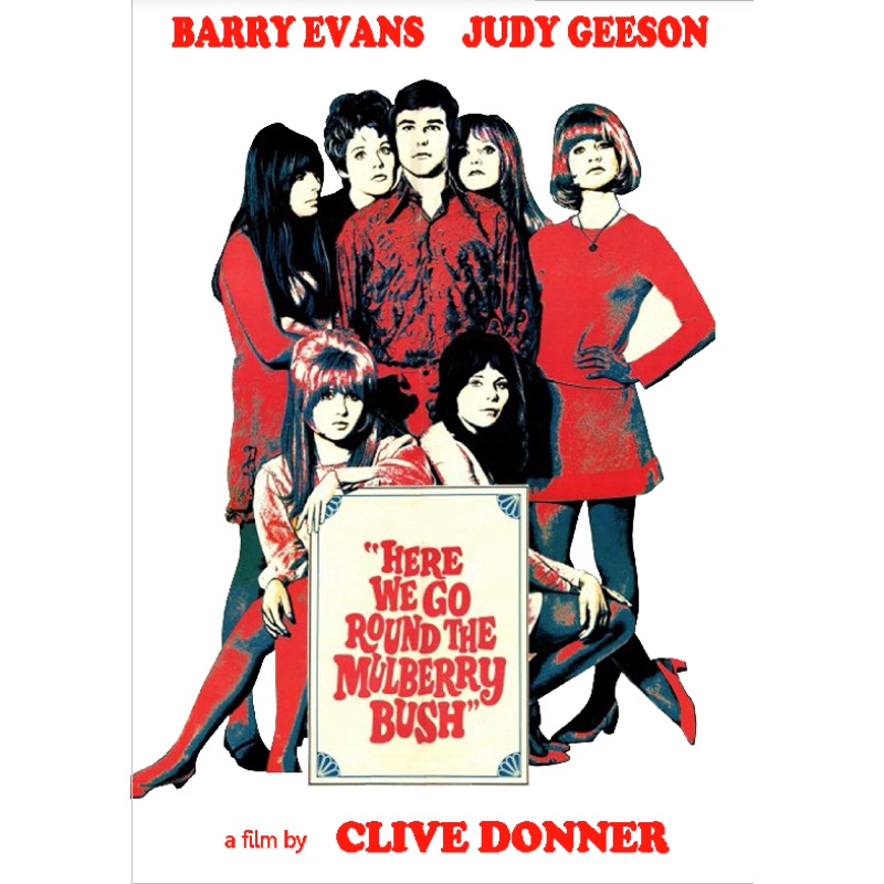 HERE WE GO ROUND THE MULBERRY BUSH (1968) Barry Evans Judy Geeson