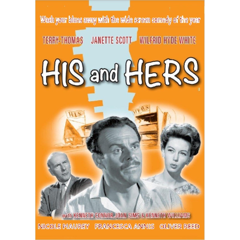 HIS AND HERS (1961) Terry-Thomas Joan Sims Nicole Maurey Francesca Annis  Janette Thora Scott