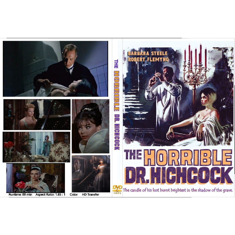 THE HORRIBLE DR. HICHCOCK (1962) Directed by Riccardo Freda. With Barbara Steele, Robert Flemyng, Silvano Tranquilli, Maria Teresa Vianello.