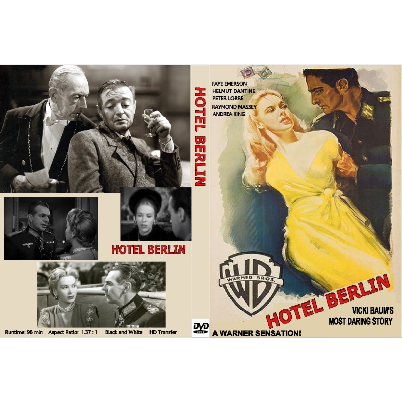 HOTEL BERLIN (1947) Peter Lorre Faye Emerson