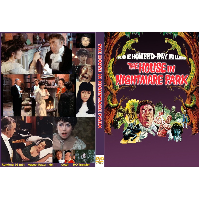 THE HOUSE IN NIGHTMARE PARK (1973) Frankie Howerd Ray Milland