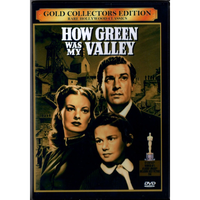 How Green Was My Valley (1941) - Walter Pidgeon - Maureen O'Hara DVD (All Region)