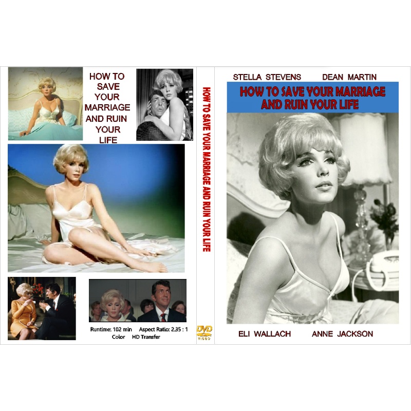 HOW TO SAVE YOUR MARRIAGE AND RUIN YOUR LIFE (1968) Dean Martin Stella Stevens