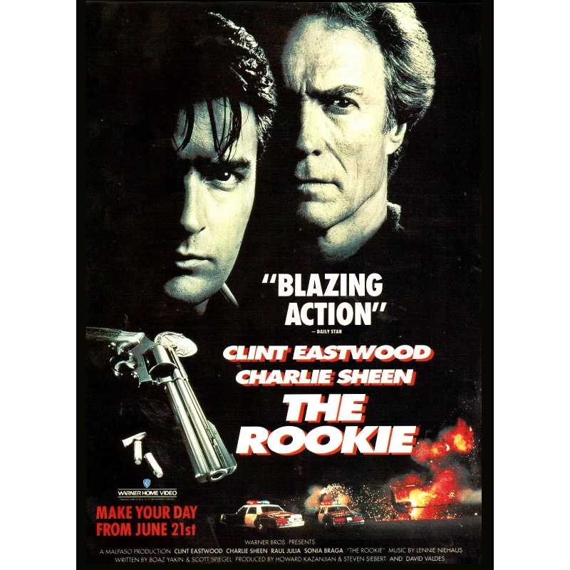 The Rookie M 1990  Clint Eastwood; Charlie Sheen‎;