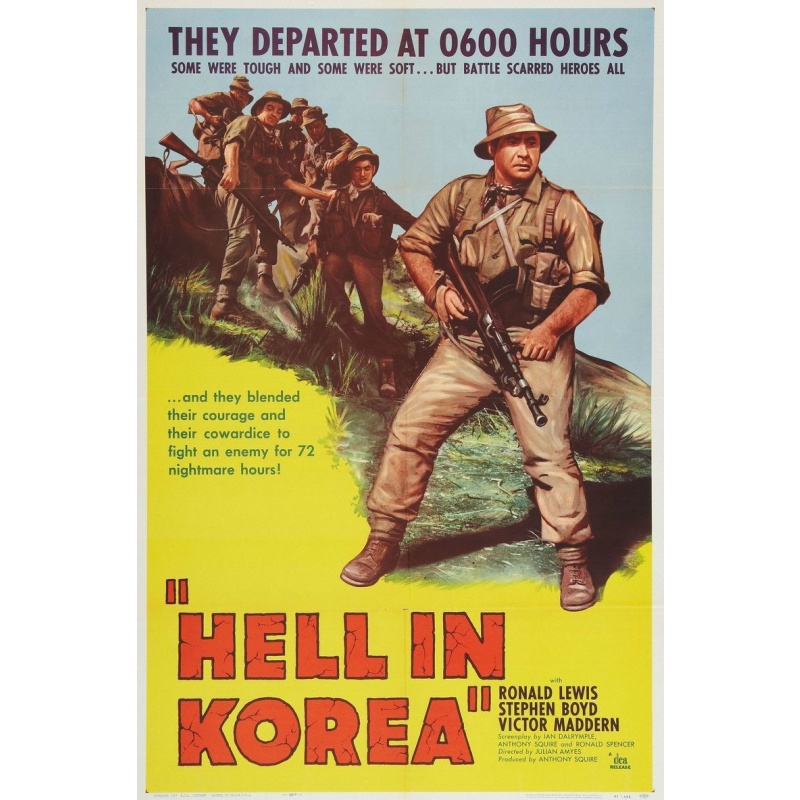 A Hill in Korea aka Hell in Korea PG 1956 ‧George Baker)