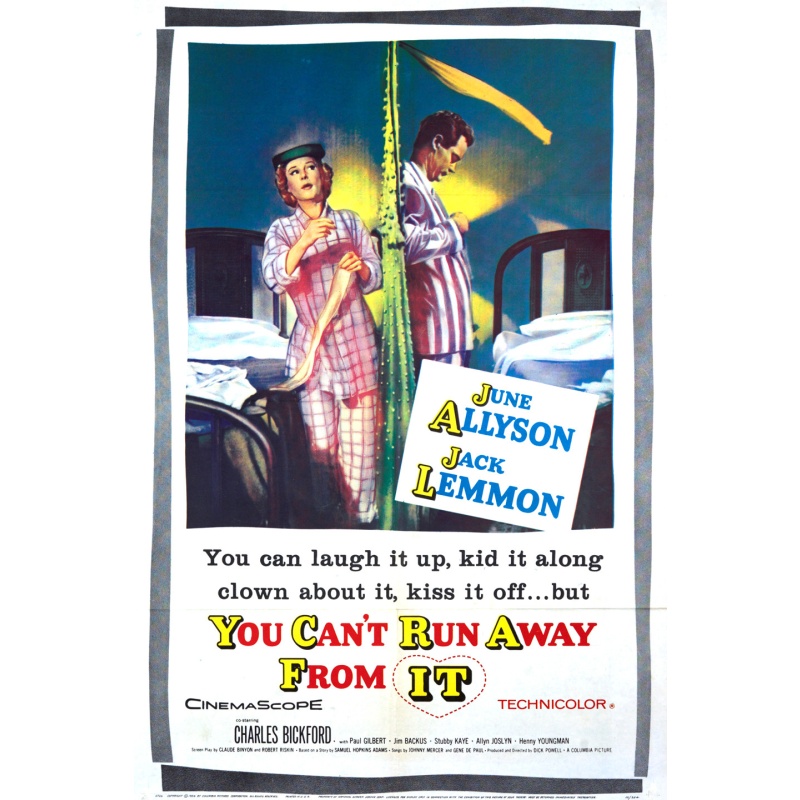You Can t Run Away from It  1956  June Allyson and Jack Lemmon.
