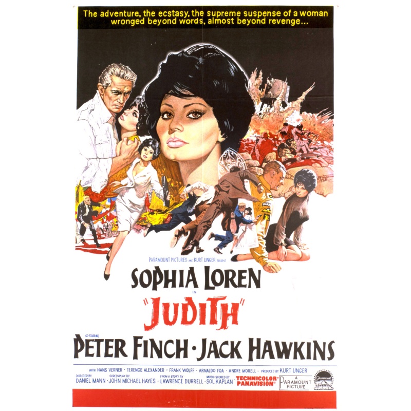 Judith 1966 Sophia Loren, Peter Finch and Jack Hawkins