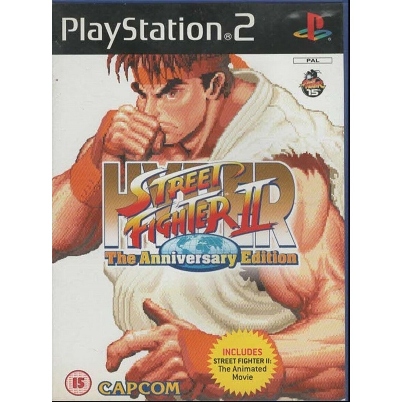 Street Fighter II Hyper -  Sony PS2 - Pre-Owned With Manual